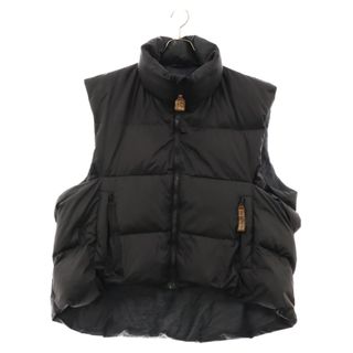 キャピタル(KAPITAL)のKAPITAL キャピタル Ripstpo Nylon Down Burger -KELL Vest リップストップナイロンダウンベスト ブラック EK-1292(ダウンベスト)