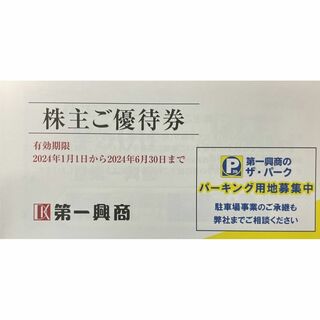 第一興商　株主優待券　１０枚綴り　ビックエコー(その他)