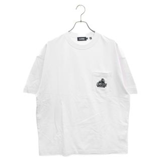 エクストララージ(XLARGE)のX-LARGE エクストララージ EMBROIDERED SLANTED OG S/S POCKET TEE XLARG ロゴ 刺繍 半袖 ポケット Tシャツ 101232011024(Tシャツ/カットソー(半袖/袖なし))