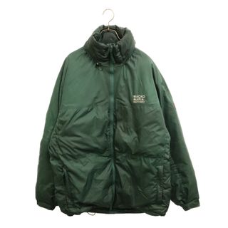 ワコマリア(WACKO MARIA)のWACKO MARIA ワコマリア 21AW DOWN JACKET TYPE-1 ナンガ ワンポイントロゴ刺繍 ボンバーダウンジャケット グリーン(ダウンジャケット)