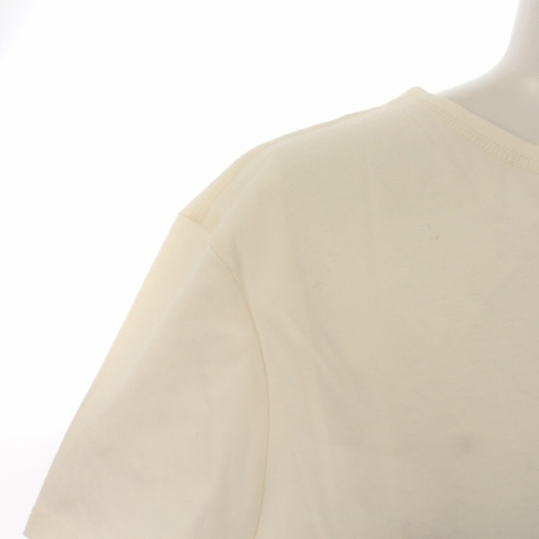 エルメス Tシャツ カットソー 半袖 クルーネック 刺繍 42 L 白 エルメス Tシャツ カットソー 半袖 クルーネック 刺繍 42 L 白
