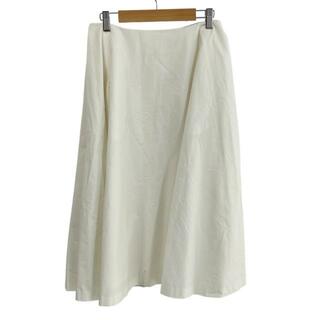 ENFOLD - ENFOLD(エンフォルド) ロングスカート サイズ38 M レディース美品  - 白