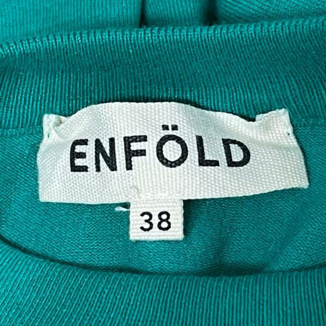 ENFOLD - ENFOLD(エンフォルド) 半袖カットソー サイズ38 M レディース