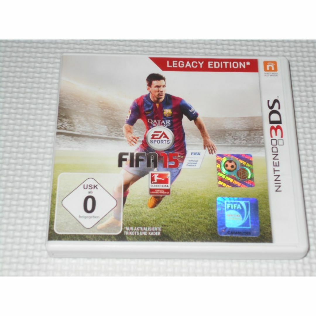 ニンテンドー3DS(ニンテンドー3DS)の3DS★FIFA 15 LEGACY EDITION 海外版 EU版 エンタメ/ホビーのゲームソフト/ゲーム機本体(携帯用ゲームソフト)の商品写真