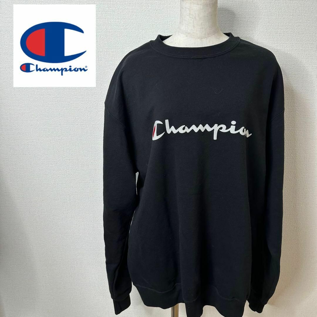 ゆったりダボっと　Chanpion チャンピョン　ビックトレーナー　3XL レディースのトップス(トレーナー/スウェット)の商品写真