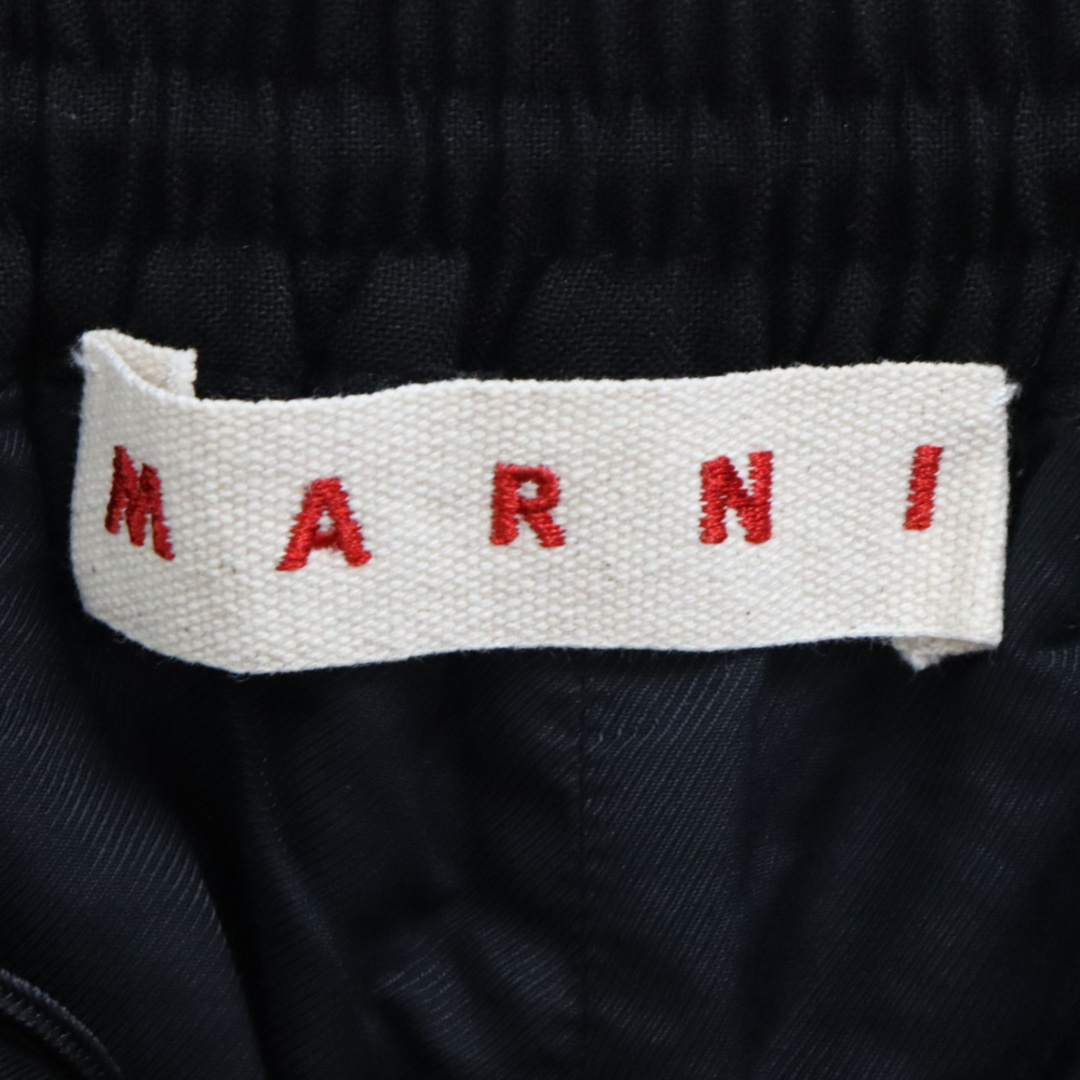 Marni(マルニ)のMARNI マルニ 22AW ウールトロピカル1タックテーパードパンツ ブラック PUMU0017U1 TW839 メンズのパンツ(その他)の商品写真