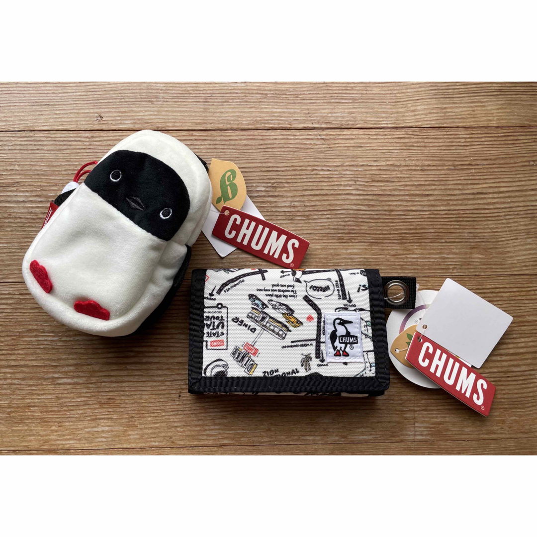 CHUMS(チャムス)の出品終了‼️チャムス　リサイクルSウォレット&Boobyパスケース　新品未使用品 メンズのファッション小物(折り財布)の商品写真
