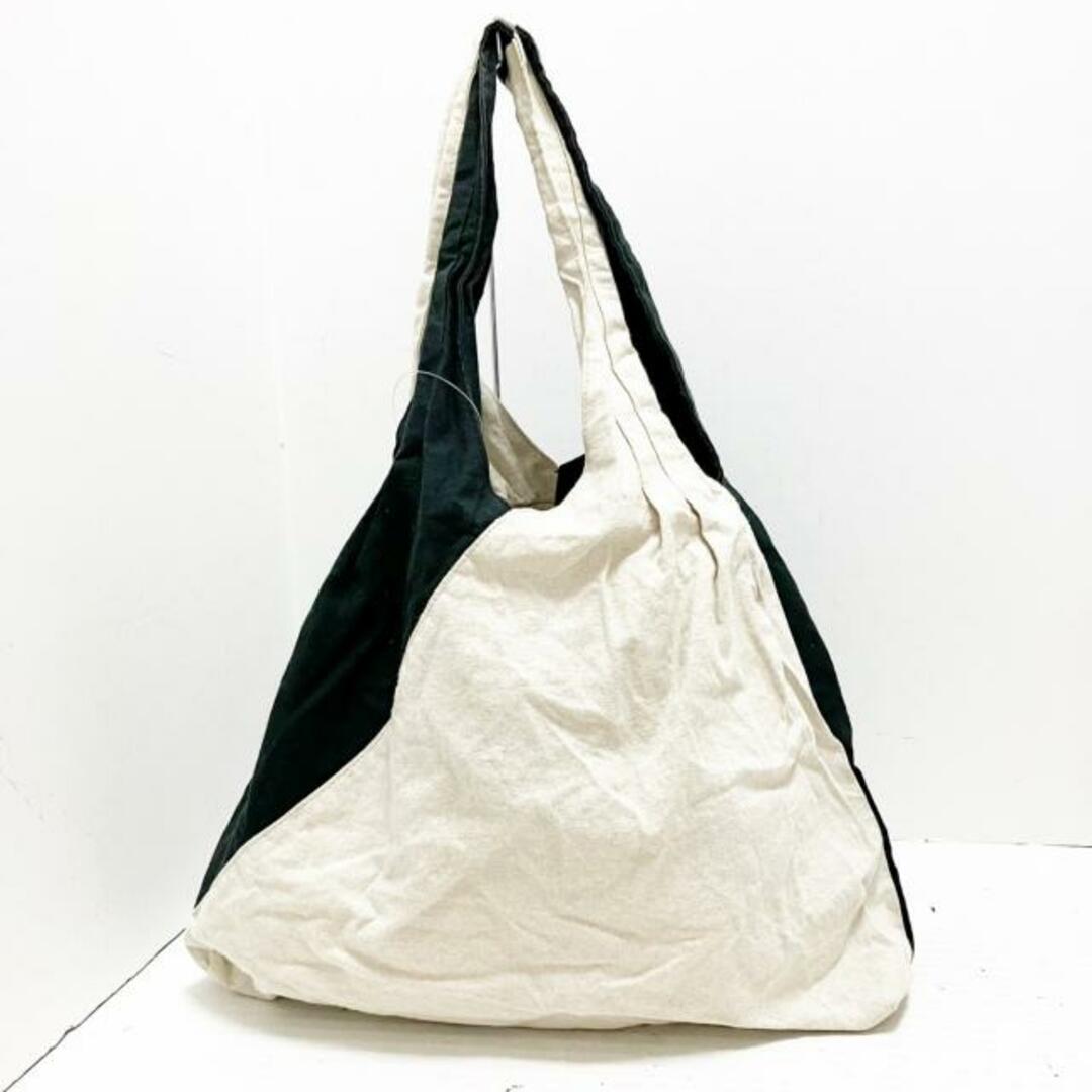 Sybilla(シビラ)のSybilla(シビラ) トートバッグ - 黒×ベージュ コットン×麻 レディースのバッグ(トートバッグ)の商品写真