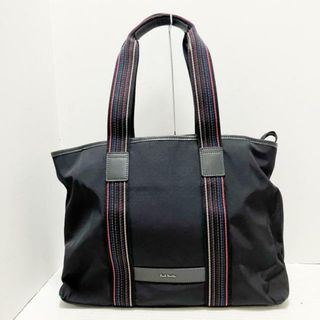 ポールスミス(Paul Smith)のPaulSmith(ポールスミス) ショルダーバッグ - 黒 ナイロン×レザー(ショルダーバッグ)