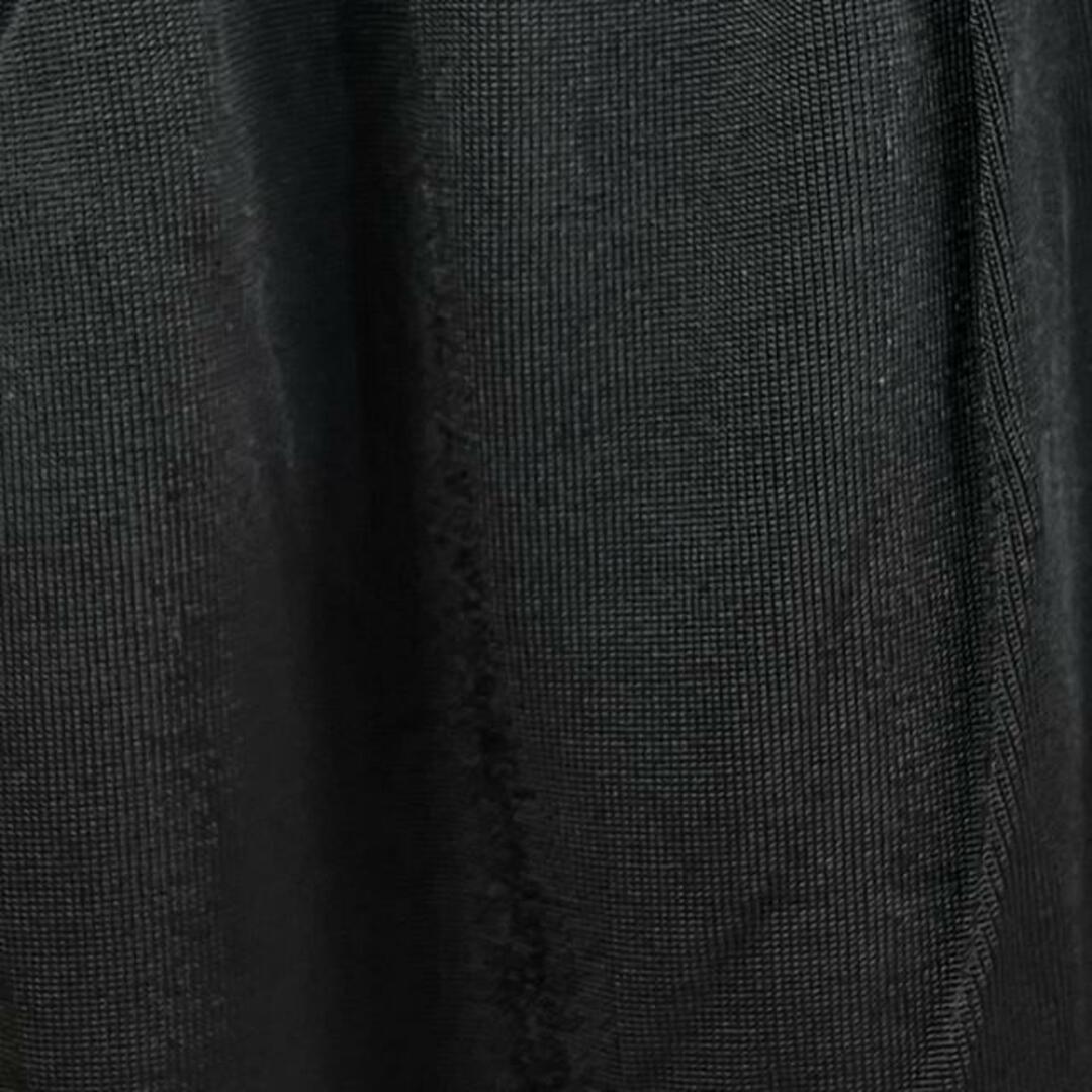 PAOLA FRANI(パオラフラーニ)のPAOLA FRANI(パオラ フラーニ) 七分袖カットソー サイズI42 M レディース美品  - 黒×イエロー×ライトグリーン 花柄 レディースのトップス(カットソー(長袖/七分))の商品写真