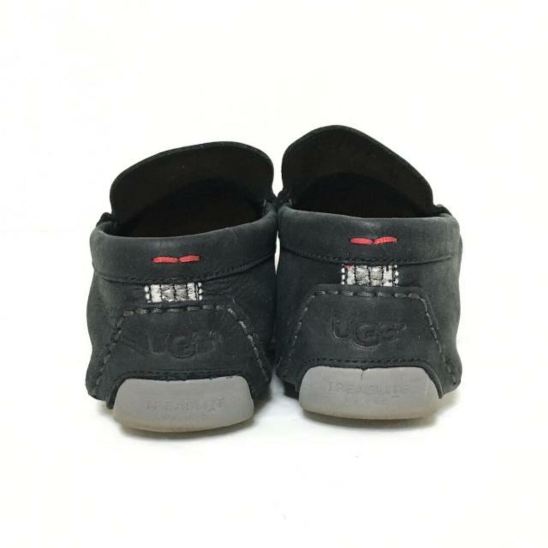 UGG(アグ)のUGG(アグ) ドライビングシューズ メンズ - 黒 ENER G スエード メンズの靴/シューズ(その他)の商品写真