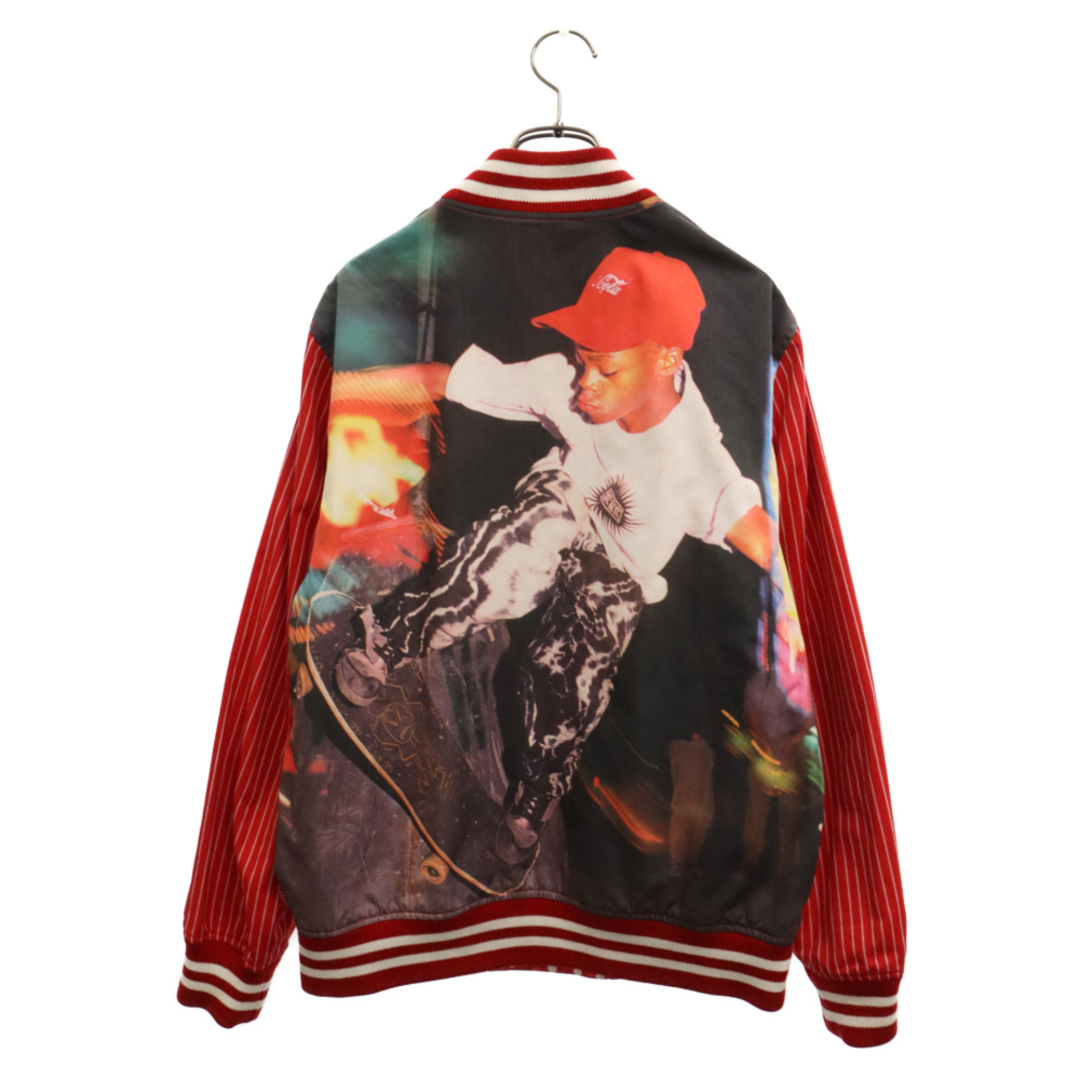 Supreme(シュプリーム)のSUPREME シュプリーム 14SS×COMME des GARCONS Reversible Varsity Baseball Jacket コムデギャルソンシャツ リバーシブルバーシティジャケット ブルゾン レッド メンズのジャケット/アウター(ブルゾン)の商品写真