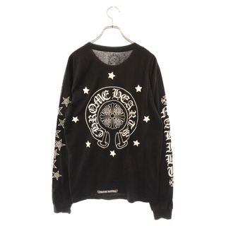 クロムハーツ(Chrome Hearts)のCHROME HEARTS クロムハーツ Malibu L/S Tee マリブ限定 バック ロゴプリント 長袖Tシャツ ブラック(Tシャツ/カットソー(七分/長袖))