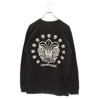 Chrome Hearts - CHROME HEARTS クロムハーツ オールドモデル BS CH LOGO L/S Tee オールドモデル フレア ロゴ長袖Tシャツ ブラック