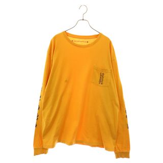 クロムハーツ(Chrome Hearts)のCHROME HEARTS クロムハーツ Mustard Arm Logo L/S Tee マスタードアームロゴ ロングスリーブ長袖Tシャツ マスタード(Tシャツ/カットソー(七分/長袖))