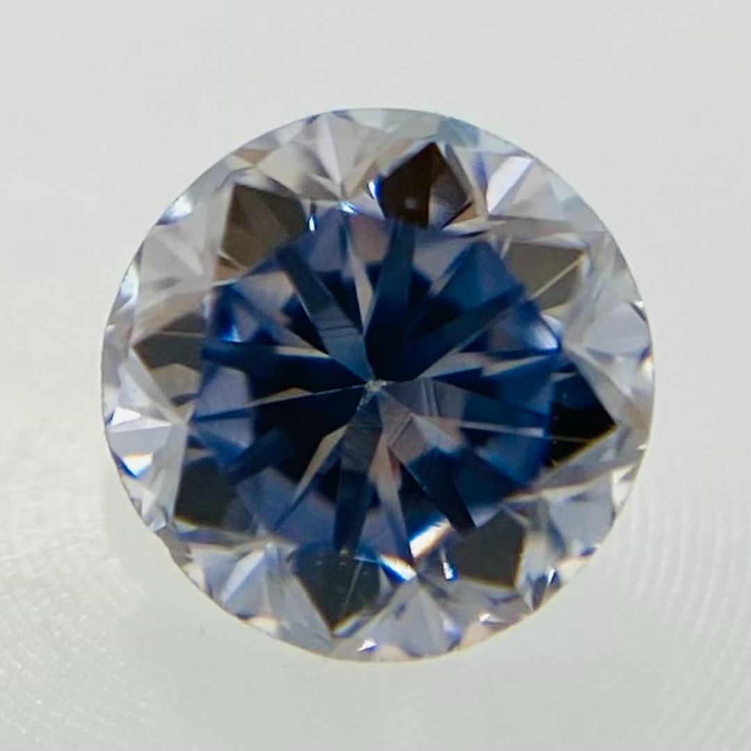 FANCY GRAYISH BLUISH VIOLET 0.136ct RD レディースのアクセサリー(その他)の商品写真