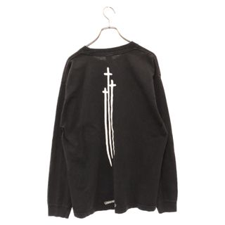 クロムハーツ(Chrome Hearts)のCHROME HEARTS クロムハーツ RS3 L/S Tee バックロゴプリント 長袖Tシャツ ブラック(Tシャツ/カットソー(七分/長袖))