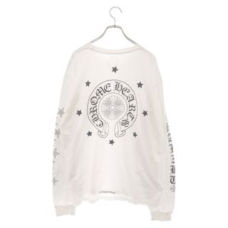 クロムハーツ(Chrome Hearts)のCHROME HEARTS クロムハーツ Malibu L/S Tee マリブ限定 バック ロゴプリント 長袖Tシャツ ホワイト(Tシャツ/カットソー(七分/長袖))