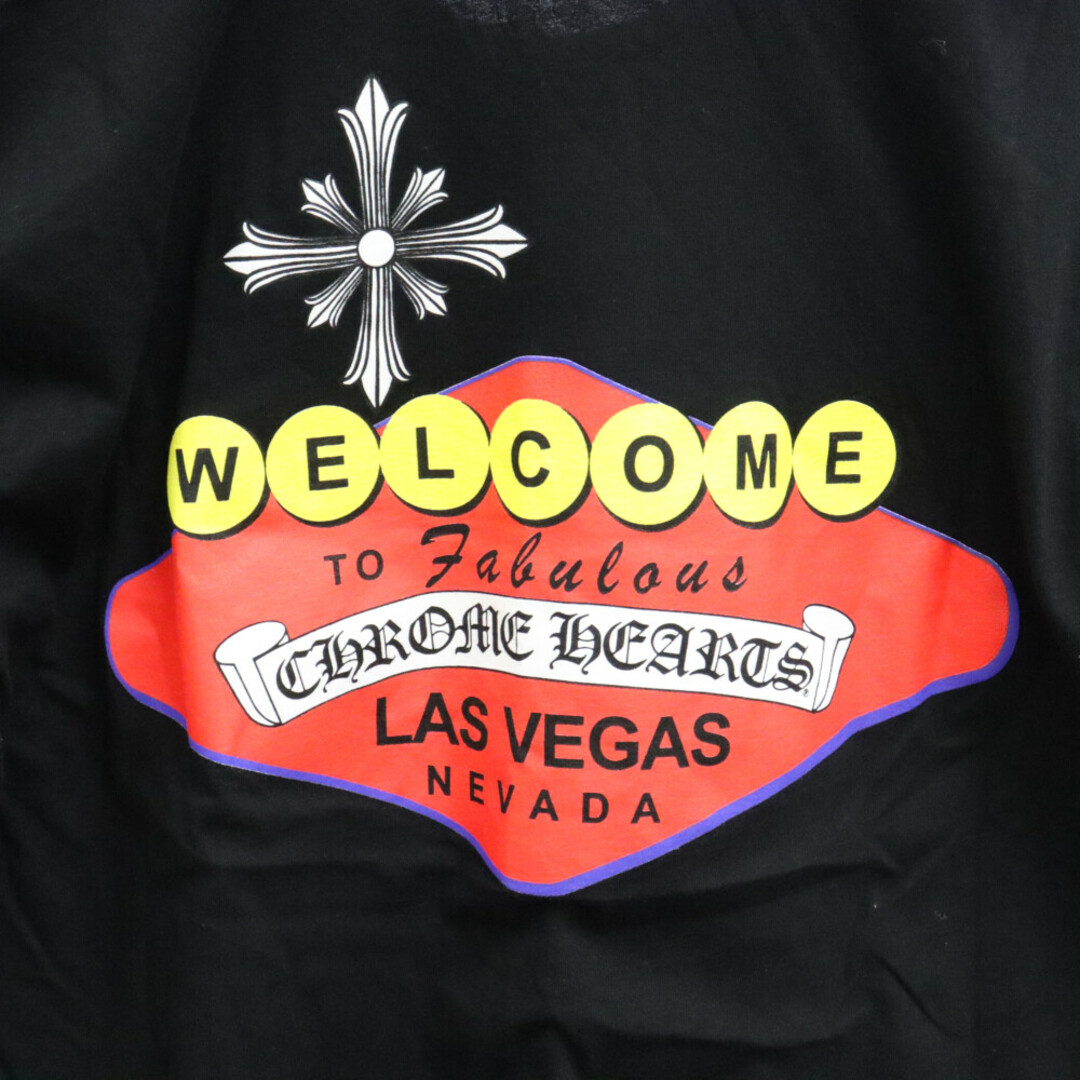 Chrome Hearts(クロムハーツ)のCHROME HEARTS クロムハーツ Las Vegas Limited Tee ラスベガス限定 半袖Tシャツ ブラック メンズのトップス(Tシャツ/カットソー(半袖/袖なし))の商品写真
