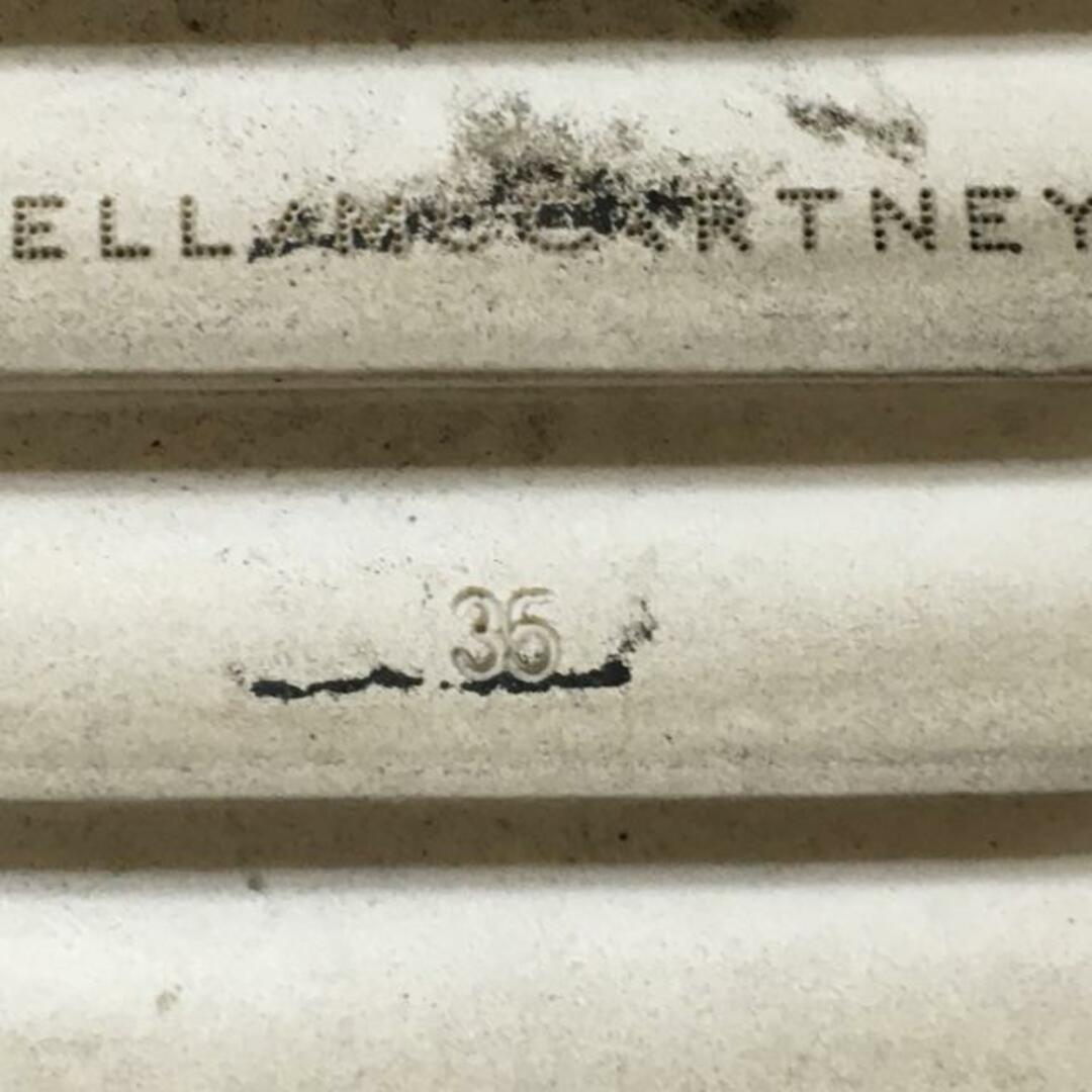 Stella McCartney(ステラマッカートニー)のstellamccartney(ステラマッカートニー) シューズ 35 レディース - 黒×ベージュ ウェッジソール 合皮×ウッド レディースの靴/シューズ(その他)の商品写真