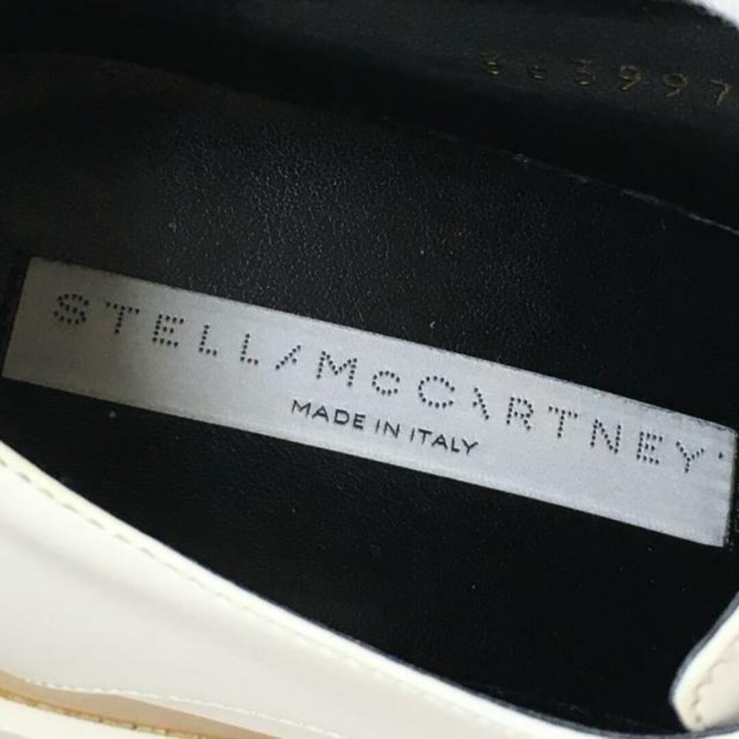 Stella McCartney(ステラマッカートニー)のstellamccartney(ステラマッカートニー) シューズ 34 1/2 レディース - 白×ベージュ ウェッジソール 合皮×ウッド レディースの靴/シューズ(その他)の商品写真