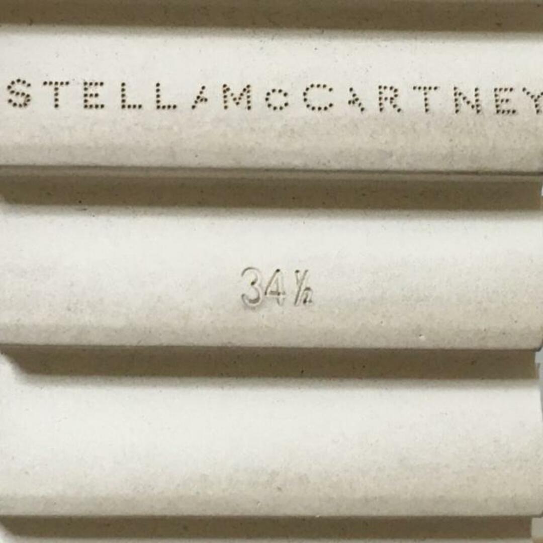 Stella McCartney(ステラマッカートニー)のstellamccartney(ステラマッカートニー) シューズ 34 1/2 レディース - 白×ベージュ ウェッジソール 合皮×ウッド レディースの靴/シューズ(その他)の商品写真