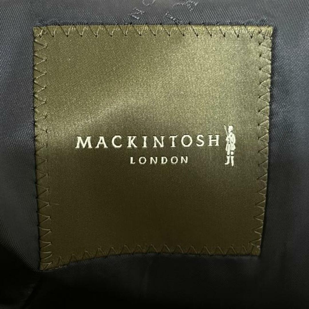 MACKINTOSH(マッキントッシュ)のMACKINTOSH(マッキントッシュ) シングルスーツ メンズ - ネイビー×黒 ストライプ メンズのスーツ(セットアップ)の商品写真