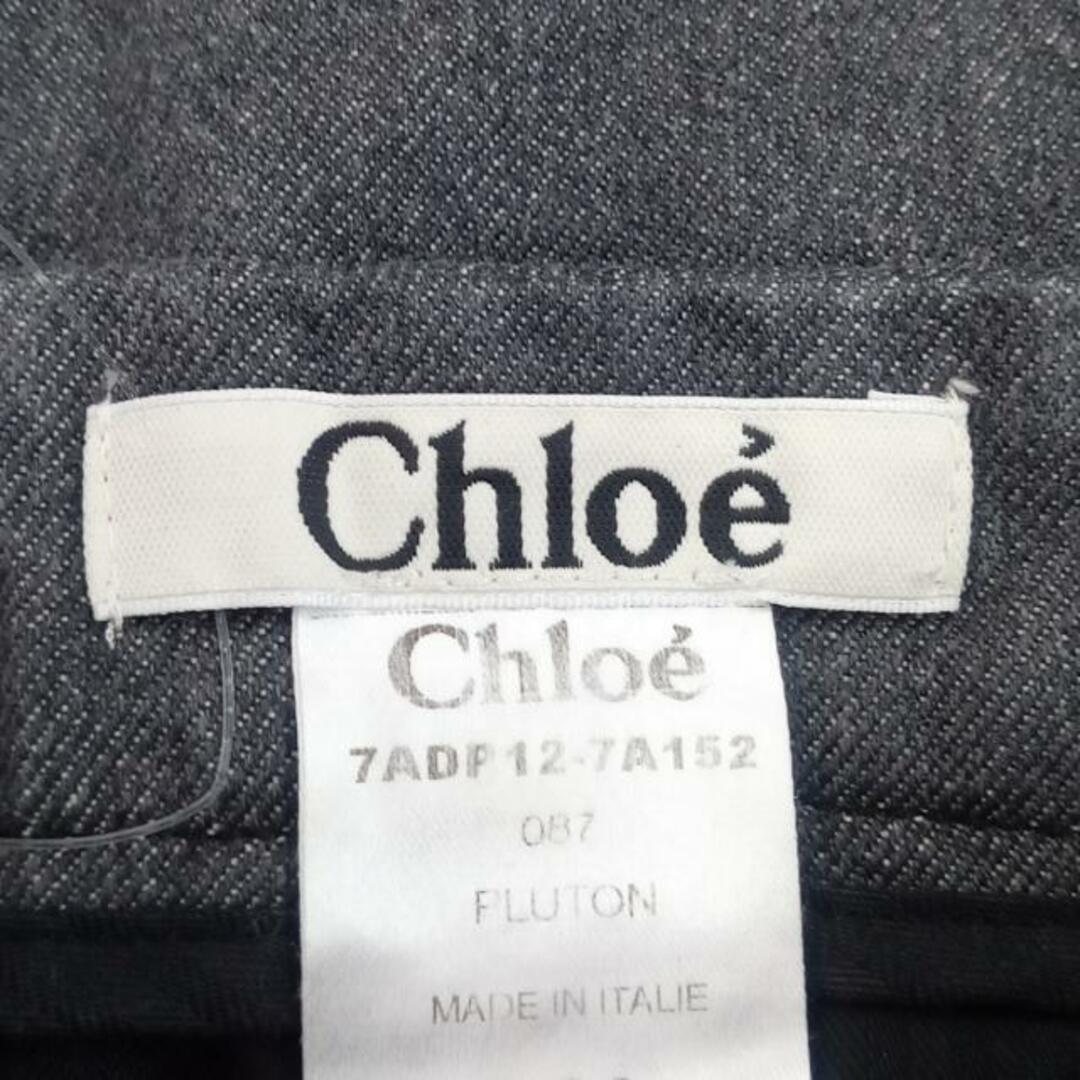 Chloe(クロエ)のChloe(クロエ) ジーンズ サイズT34 レディース - グレー フルレングス レディースのパンツ(デニム/ジーンズ)の商品写真