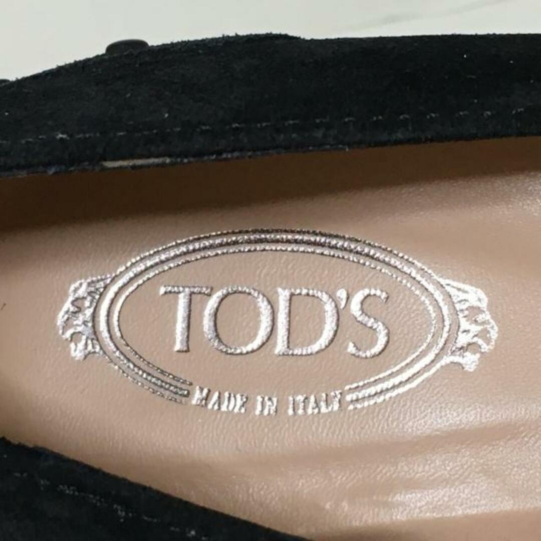 TOD'S(トッズ)のTOD'S(トッズ) フラットシューズ 34 レディース - 黒 スエード レディースの靴/シューズ(その他)の商品写真