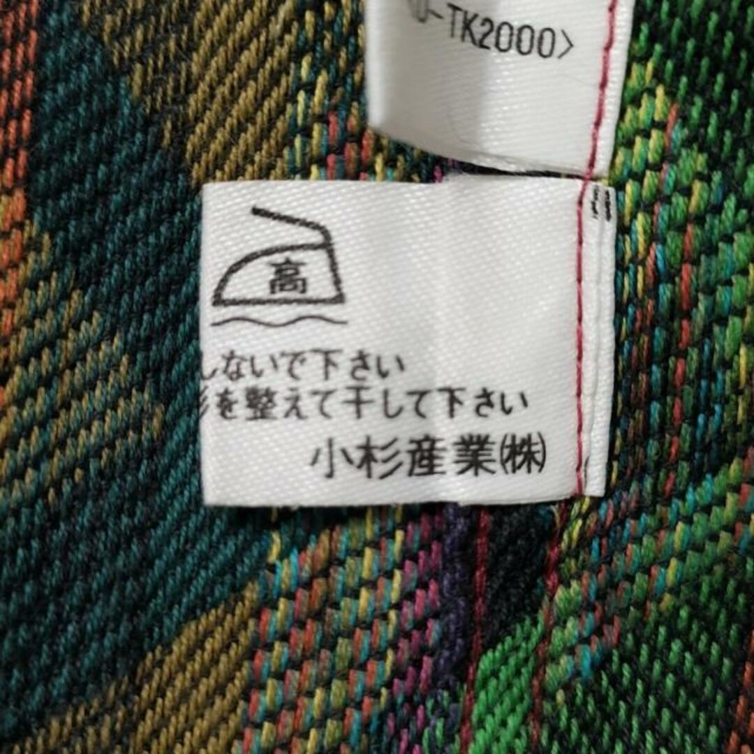 MISSONI(ミッソーニ)のMISSONI(ミッソーニ) ジャケット サイズM レディース - グリーン×ピンク×マルチ 長袖/春/秋 綿 レディースのジャケット/アウター(その他)の商品写真