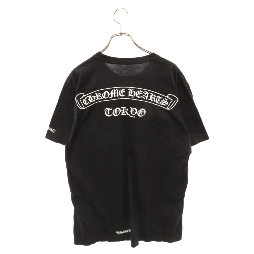 Chrome Hearts(クロムハーツ)のCHROME HEARTS クロムハーツ CH T-SHRT LTD 東京限定バックプリント半袖Tシャツ ブラック メンズのトップス(Tシャツ/カットソー(半袖/袖なし))の商品写真