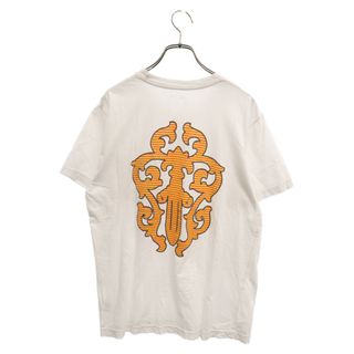 クロムハーツ(Chrome Hearts)のCHROME HEARTS クロムハーツ CH T-SHRT 1 バックダガー英字プリント半袖Tシャツ ホワイト(Tシャツ/カットソー(半袖/袖なし))