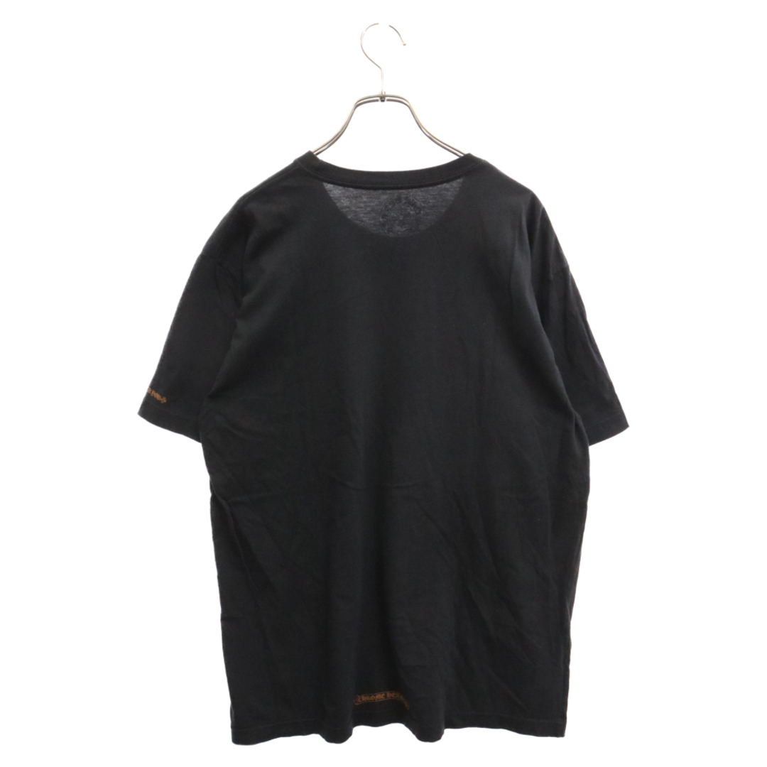Chrome Hearts(クロムハーツ)のCHROME HEARTS クロムハーツ CH T-SHRT 1 ネックロゴプリントポケット半袖Tシャツ ブラック メンズのトップス(Tシャツ/カットソー(半袖/袖なし))の商品写真