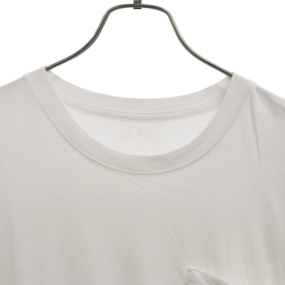 Chrome Hearts(クロムハーツ)のCHROME HEARTS クロムハーツ CH T-SHRT 1 バック英字プリント半袖Tシャツ ホワイト/イエロー メンズのトップス(Tシャツ/カットソー(半袖/袖なし))の商品写真