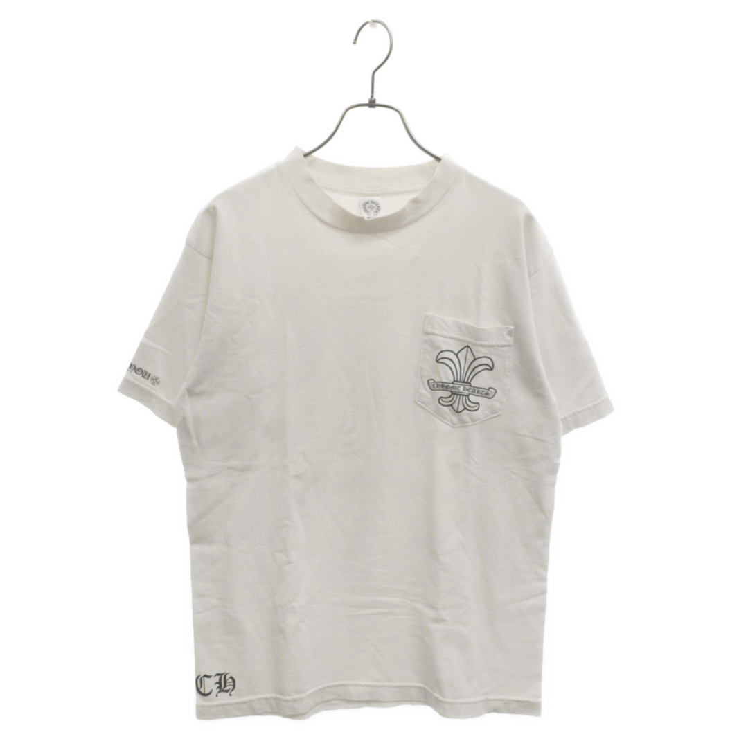 Chrome Hearts(クロムハーツ)のCHROME HEARTS クロムハーツ CH T-SHRT/3 BSフレアバックプリント半袖 Tシャツ ホワイト メンズのトップス(Tシャツ/カットソー(半袖/袖なし))の商品写真