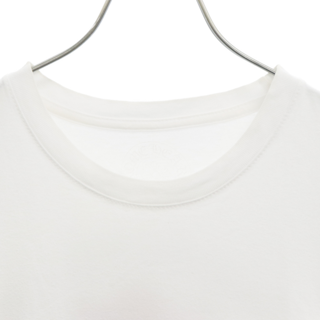 Chrome Hearts(クロムハーツ)のCHROME HEARTS クロムハーツ Red Cross S/S Tee レッドクロス フロントロゴプリント 半袖Tシャツ ホワイト メンズのトップス(Tシャツ/カットソー(半袖/袖なし))の商品写真