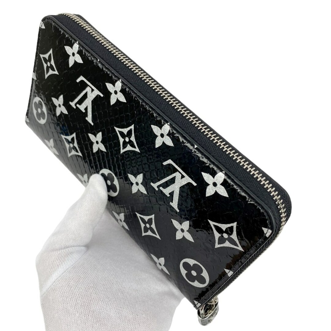 LOUIS VUITTON(ルイヴィトン)の■未使用■　ルイヴィトン ジッピーウォレット 長財布 パイソン エキゾチックレザー ブラック N96955 【138539】 レディースのファッション小物(財布)の商品写真