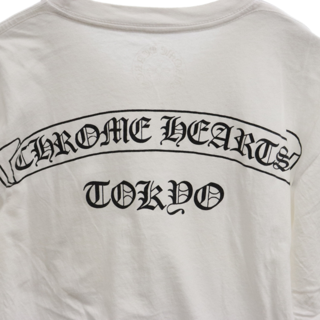 Chrome Hearts(クロムハーツ)のCHROME HEARTS クロムハーツ CH T-SHRT LTD 東京限定バックプリント半袖Tシャツ ホワイト メンズのトップス(Tシャツ/カットソー(半袖/袖なし))の商品写真