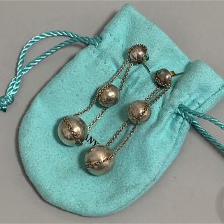 ティファニー(Tiffany & Co.)の美品 Tiffany ティファニー トリプルドロップ SV925 ピアス(ピアス)