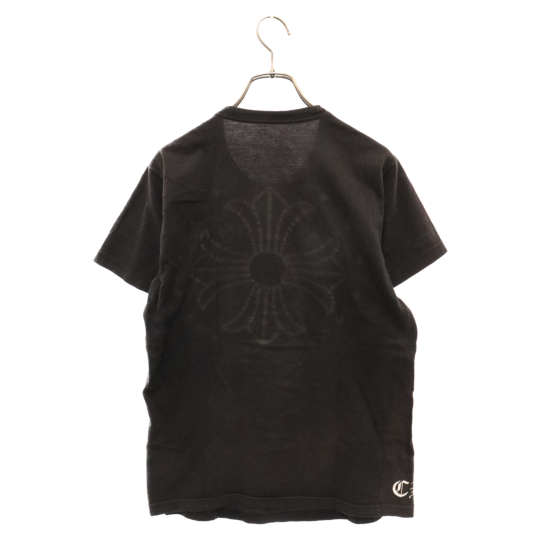 Chrome Hearts(クロムハーツ)のCHROME HEARTS クロムハーツ CH T-SHRT バックロゴプリント半袖Tシャツ ブラック メンズのトップス(Tシャツ/カットソー(半袖/袖なし))の商品写真