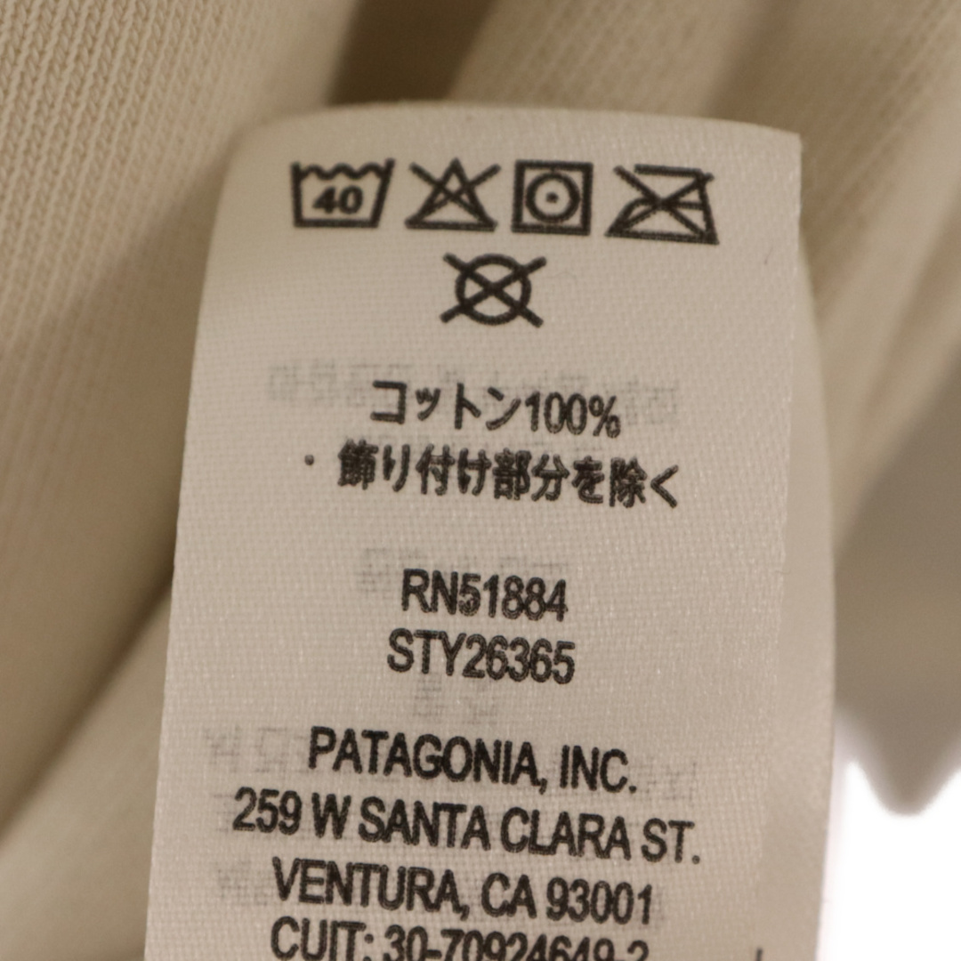 patagonia(パタゴニア)のPATAGONIA パタゴニア 22SS リジェネラティブ オーガニックサーティファイドコットン エッセンシャル プルオーバー クルーネック カットソー 長袖Tシャツ ベージュ 26365 メンズのトップス(Tシャツ/カットソー(七分/長袖))の商品写真