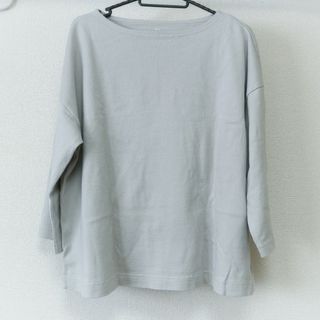 MUJI (無印良品) - 無印良品 オーガニックコットン 太番手 ドロップショルダー Tシャツ M～L