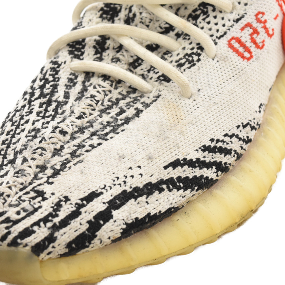 adidas(アディダス)のadidas アディダス YEEZY BOOST 350 V2 ZEBRA CP9654 イージーブースト 350 V2 ゼブラ ローカットスニーカー シューズ ホワイト/ブラック US9/26.5cm メンズの靴/シューズ(スニーカー)の商品写真