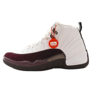 ナイキ(NIKE)のNIKE ナイキ AIR JORDAN 12 RETRO SP A Ma Maniere ウィメンズ エアジョーダン 12 レトロ ア マ マニエール ハイカットスニーカー ホワイト/ボルドー US10/27cm DV6989-100(スニーカー)