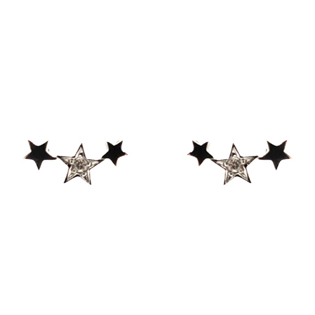 STAR JEWELRY(スタージュエリー)のSTAR JEWELRY　スタージュエリー　ダイヤモンドスターピアス レディースのアクセサリー(ピアス)の商品写真