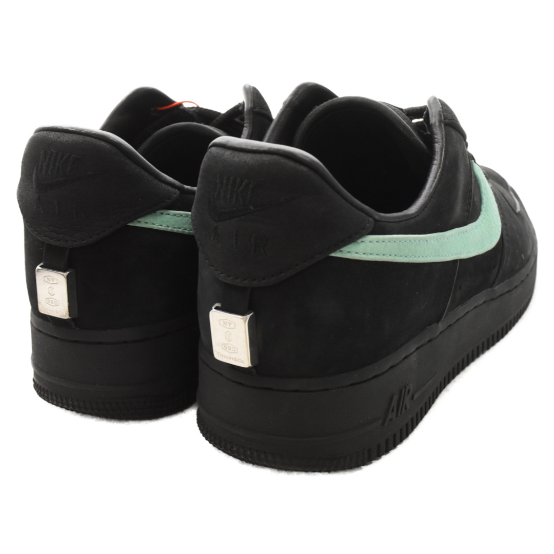 NIKE(ナイキ)のNIKE ナイキ ×TIFFANY&CO AIR FORCE 1 LOW 1837 BLACK ティファニー エアフォース1 ローカットスニーカー ブラック/ブルー US10/28cm DZ1382-001 メンズの靴/シューズ(スニーカー)の商品写真