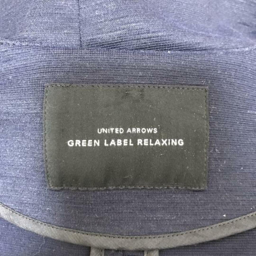 United Arrows GREEN LABEL RELAXING(ユナイテッドアローズ グリーンレーベル) ジャケット サイズ36 S レディース - ダークネイビー 長袖/麻混/春/夏 レディースのジャケット/アウター(その他)の商品写真