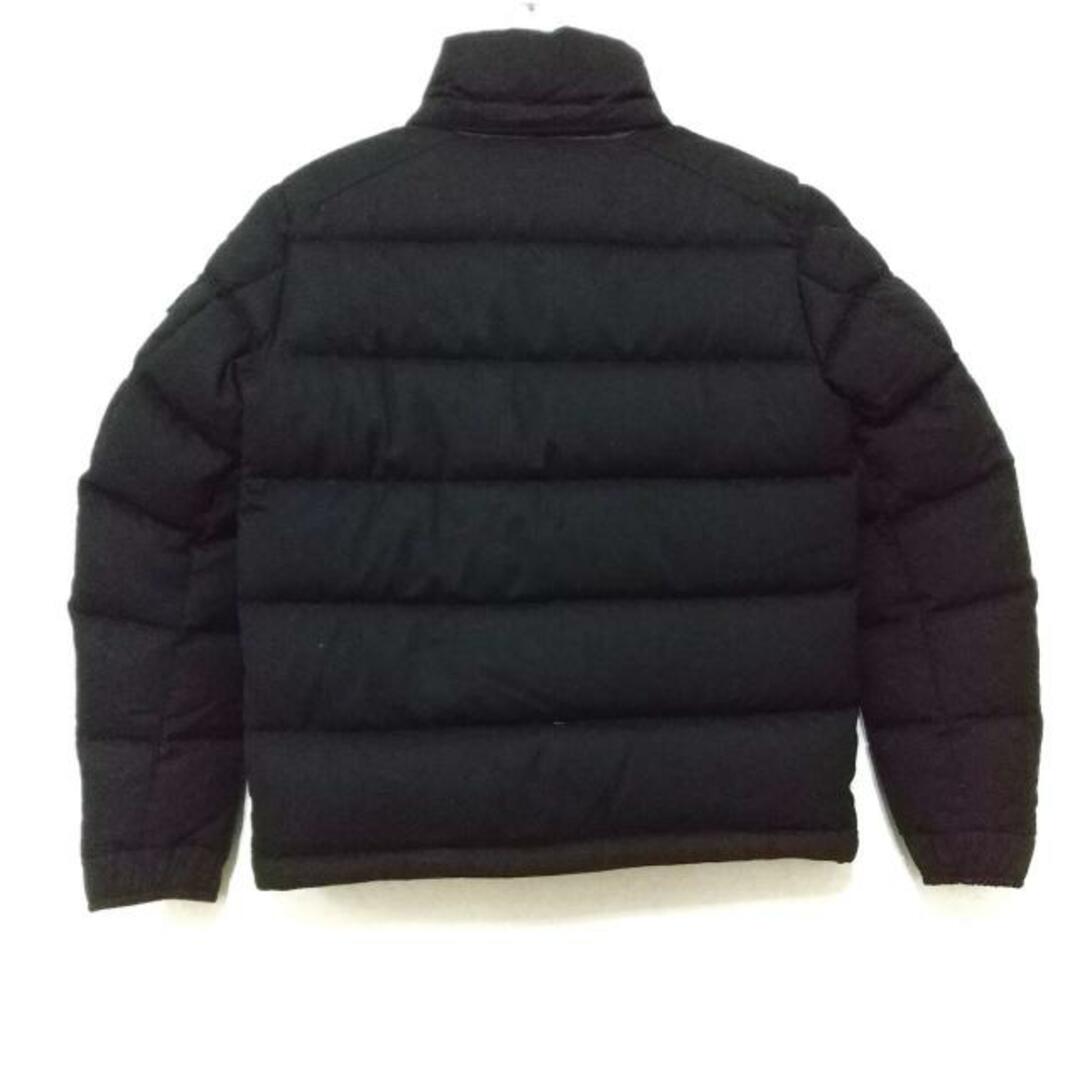 MONCLER(モンクレール)のMONCLER(モンクレール) ダウンジャケット サイズ2 M メンズ MONTGENEVRE(モンジュネーブル) E20914033805 黒 長袖/冬 【表地】ラムスキン【中綿】ダウン、フェザー メンズのジャケット/アウター(ダウンジャケット)の商品写真