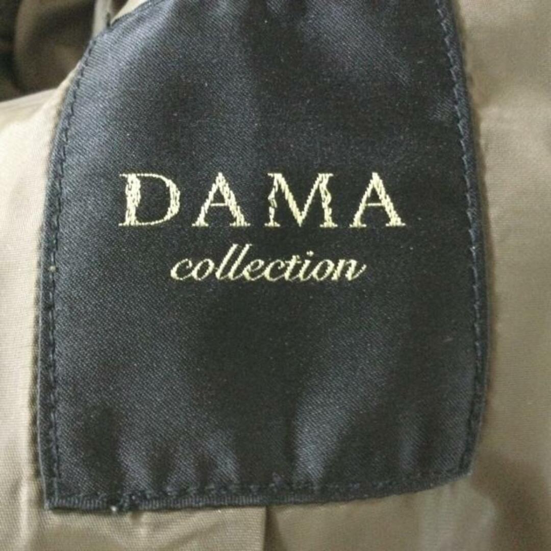 DAMAcollection(ダーマコレクション) ダウンコート サイズ7AR S レディース - ブラウン×ライトブラウン 長袖/キルティング/冬 レディースのジャケット/アウター(ダウンコート)の商品写真
