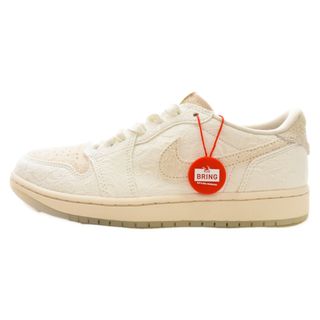 ナイキ(NIKE)のNIKE ナイキ ×CHRIS PAUL AIR JORDAN 1 LOW OG CP FZ0455-200×クリスポール エアジョーダン1 ローカットスニーカー ホワイト US9/27cm(スニーカー)